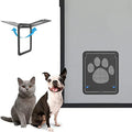 Lockable Magnetic Pet Screen Door (11.4” | Controlled Pet Access)