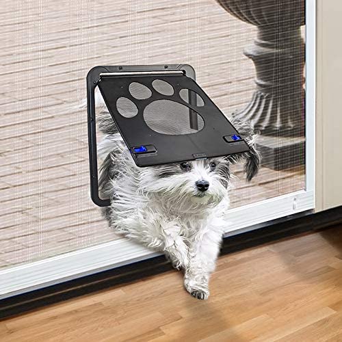 Lockable Magnetic Pet Screen Door (11.4” | Controlled Pet Access)