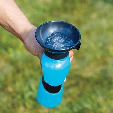 Aqua Dog Portable Water Bottle (Built-in Drinking Bowl)