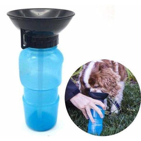 Aqua Dog Portable Water Bottle (Built-in Drinking Bowl)