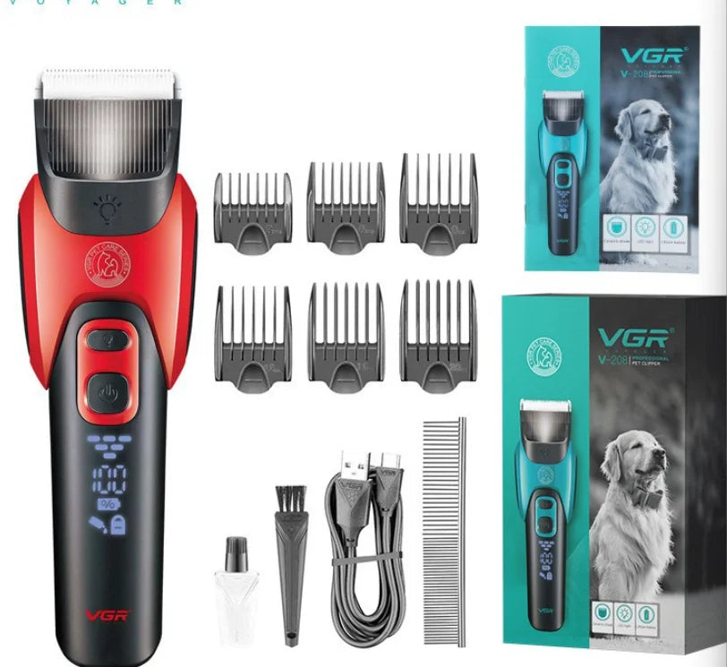 V-208 Rechargeable Professional Pet Hair Clipper